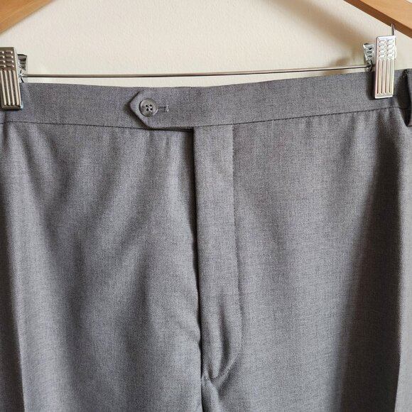54 Waist Dress Pants Gray Short Jos A Bank 1905 Pant Wool New Nwt Size Man Light - Picture 8 of 17